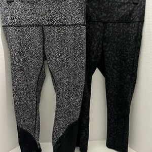 2-PK Lululemon Wunder Train High-Rise Tights